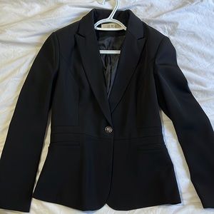 Women black suit jacket
